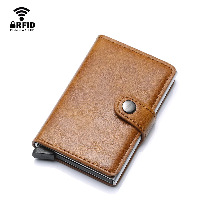 Card Top Loader - Rfid Metal Ziyaret Kredi Kartı Tutucu