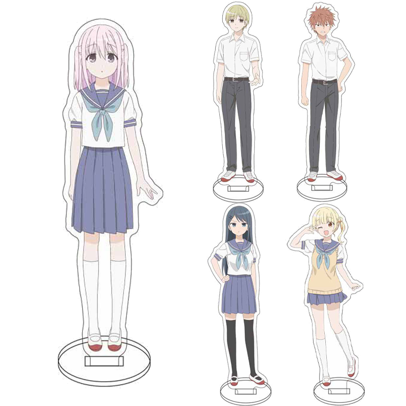 Figma Stand Set - 16CM Anime İfadeleri Olmayan Kashiwada ve