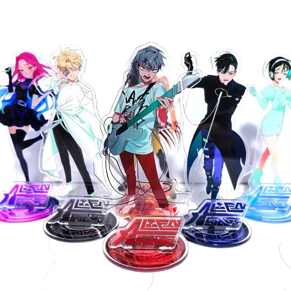 Action Figure Stand - Kawaii Alien Sahne Akrilik Standı Luka