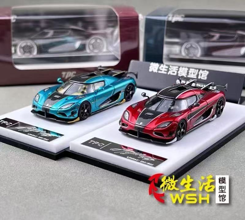 Die Cast Car 1 64 - Hazır stoklarTPC 1/64 Agera RS Döküm