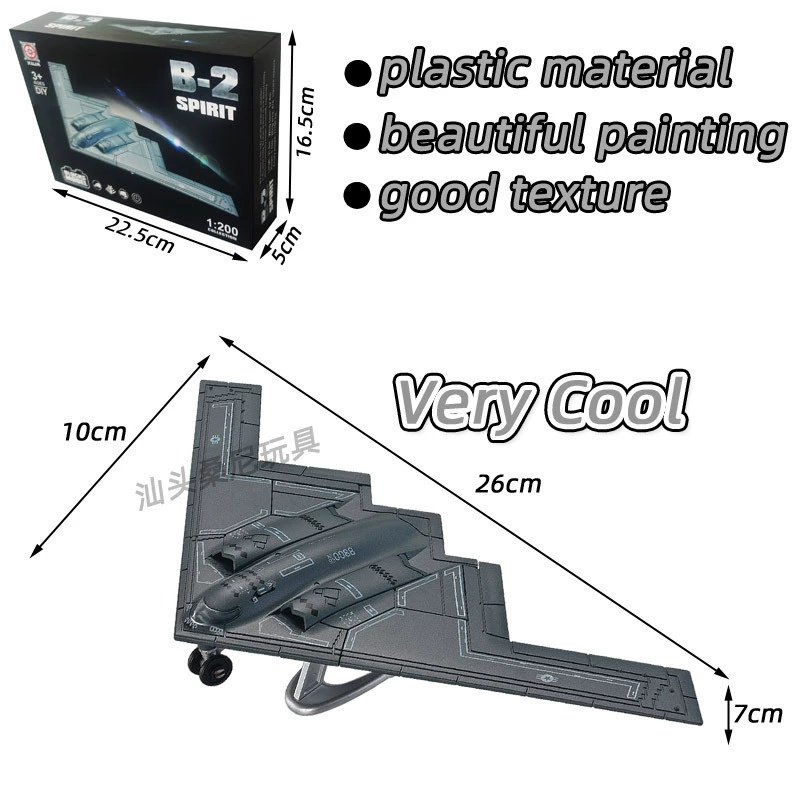 Model Airplane Plastic - 1:200 Ölçekli uçak ABD Hava Kuvvetleri