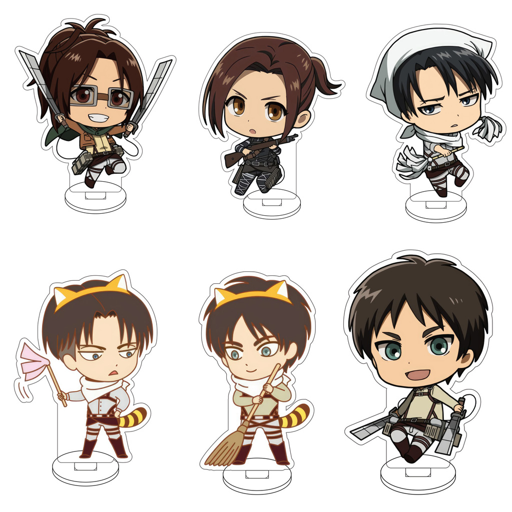 Figma Stand Set - 10 CM Anime Titan Eren Jaeger