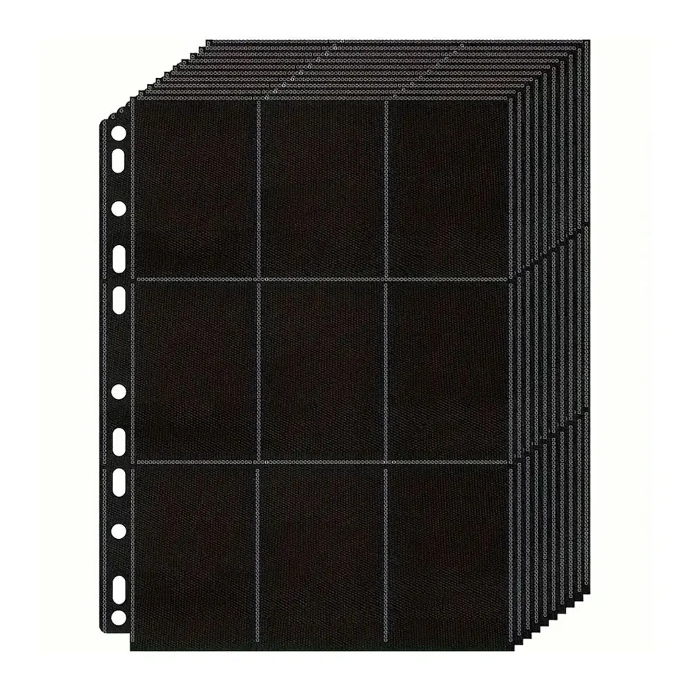 10'lu Paket Siyah 9 Cepli A4 K - Trading Card Binder incelemesi ve fiyatı