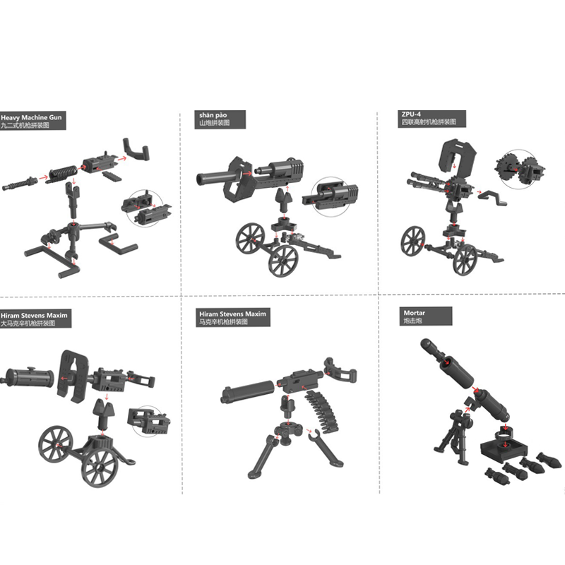 25 Parça/Set 2. Dünya Savaşı A - Lego Minifigure Holder incelemesi ve fiyatı
